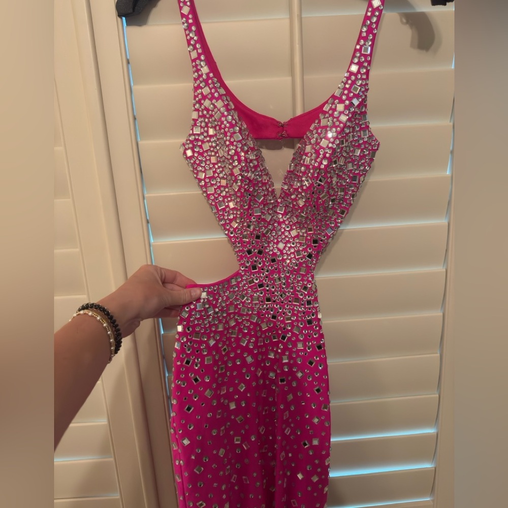 PINK HOCO DRESS $200